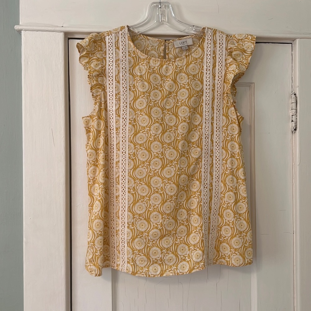 LOFT floral top